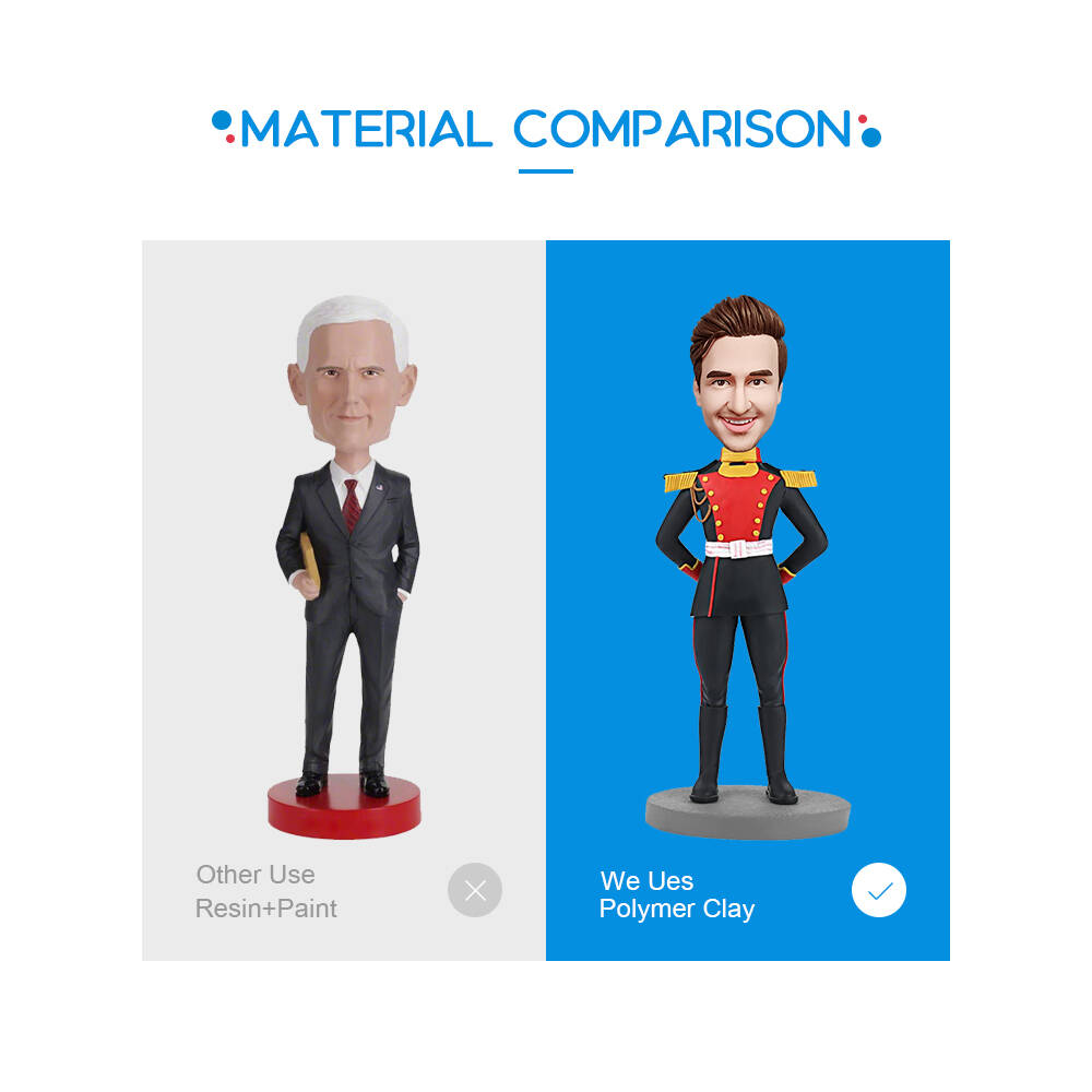 Customized pet bobblehead figurines, personalized puppy bobbleheads,2~5inch, made according to photos, unique gifts for friends, family, and lovers, e