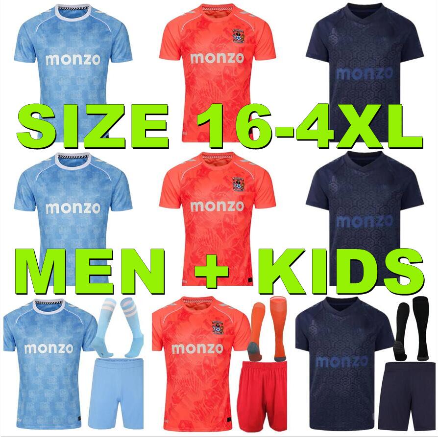 3XL 4XL 25 26 Coventry City Soccer Jerseys O Hare Sheaf Gyokeres Godden Hamer SHEAF 2025 2026 Home Blue Men Kids Kit Football Shirts Camiseta De Football Shirt