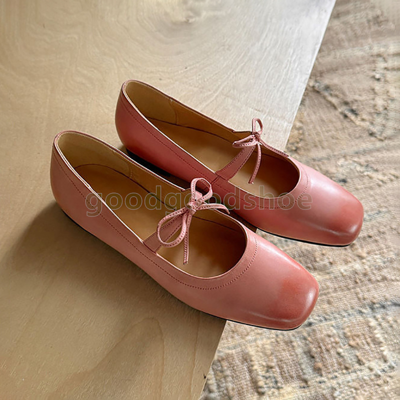 mary jane designer shoes ballet flats heels loafers womens pink green comfort elegant bowknot women shallow mouth single shoes size 35-40