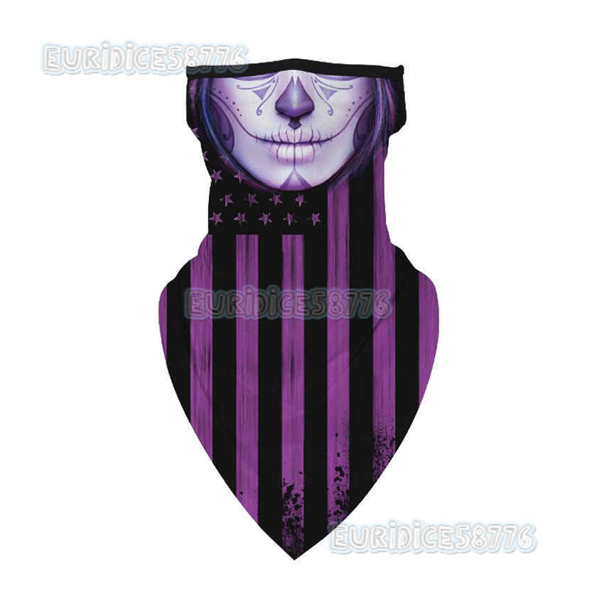 Outdoor Cycling Mesh Cooling Outdoor Cycling Insect-proof Mask Multi-functional Triangle Scarf Good Elasticity Mask H250819 18VI