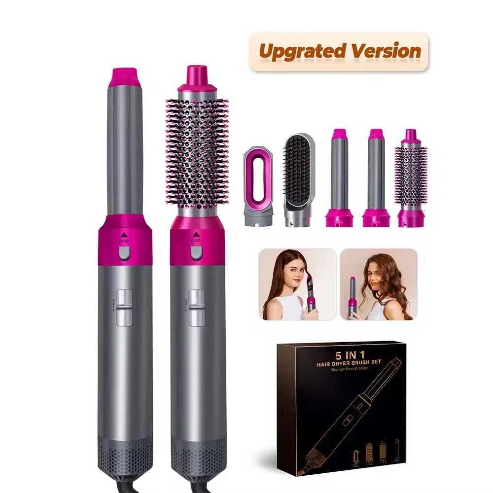 New Hair Dryer Multi Hair Styler 5 in Curling Iron Hair Straightener With Hair Brush Hairdryer For Hair Dryer Hair Multi Styler W250819