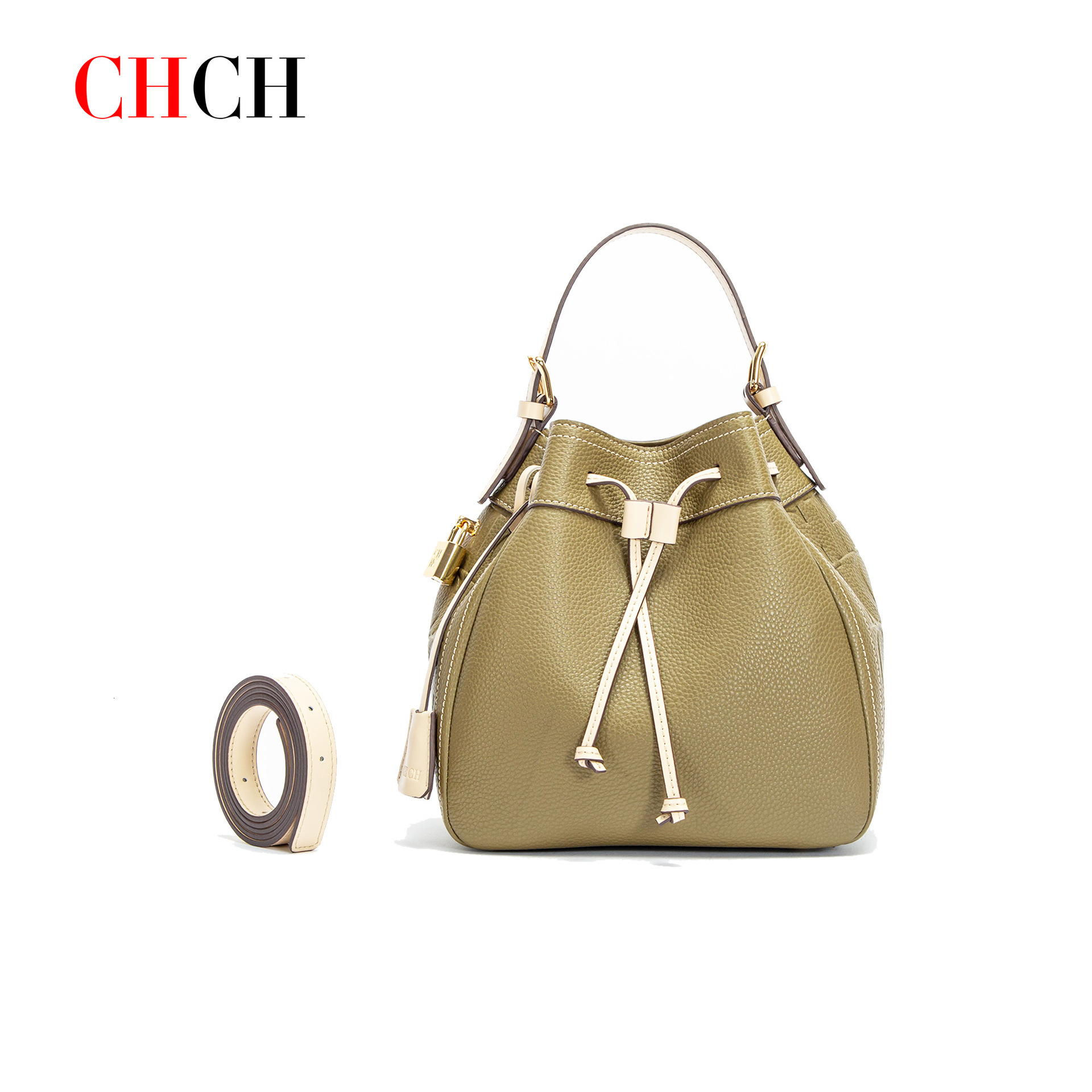 Free Shipping Classic Retro Women's Handbag Fashionable New Style Drawstring Versatile Letter Pressed Plastic Shoulder Crossbody Bag Casual Bucke