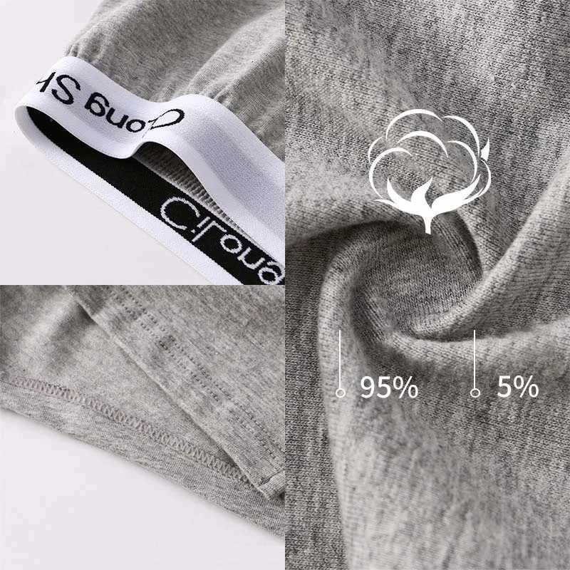 100% Cotton Soft Pajamas Shorts Mens Loose Breathable Bottoms Underwear Fashion Solid Boxers for Men W250819