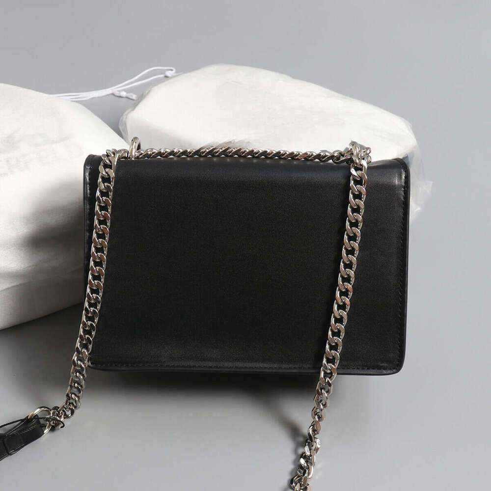 American Style New Small Shoulder Bag With Chain Leather Buckle Strap B5