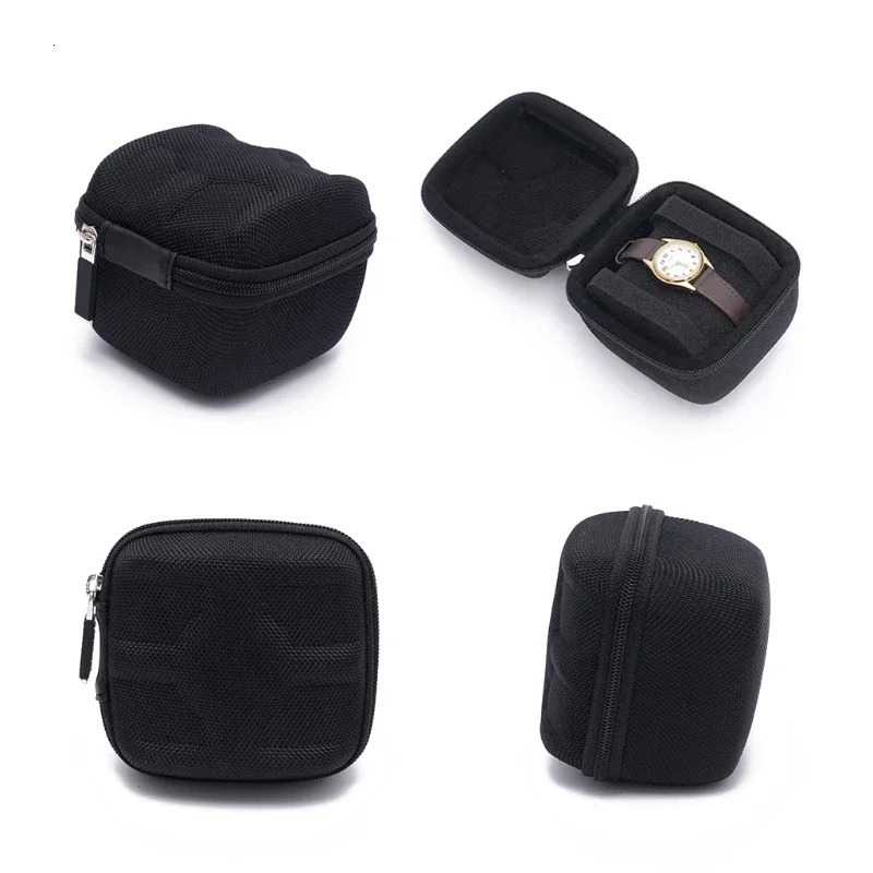 Styl Watch Carrying Case Travel Storage Box EVA Watch Protector Portable Jewelry Hard Case with Pillow for Wristwatches Gift 250819