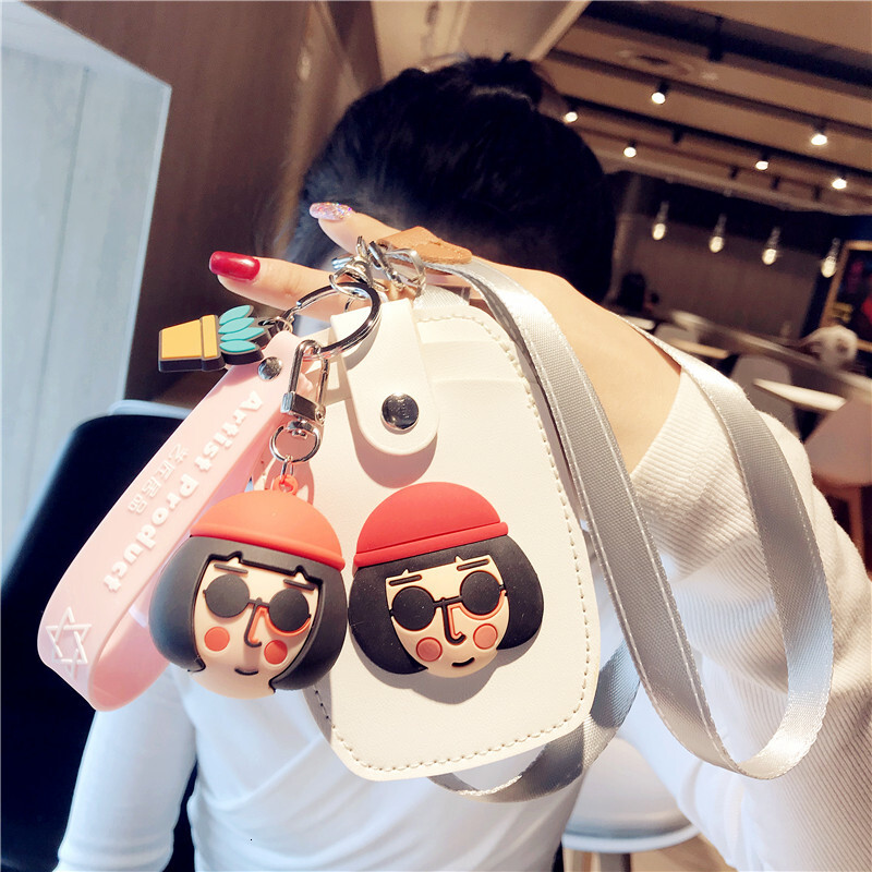 Free shipping designer This Killer Is Not So Cold Card Holder Campus Card All-in-One Card Holder Bag Neck Strap Subway Transportation Card Badge Card 