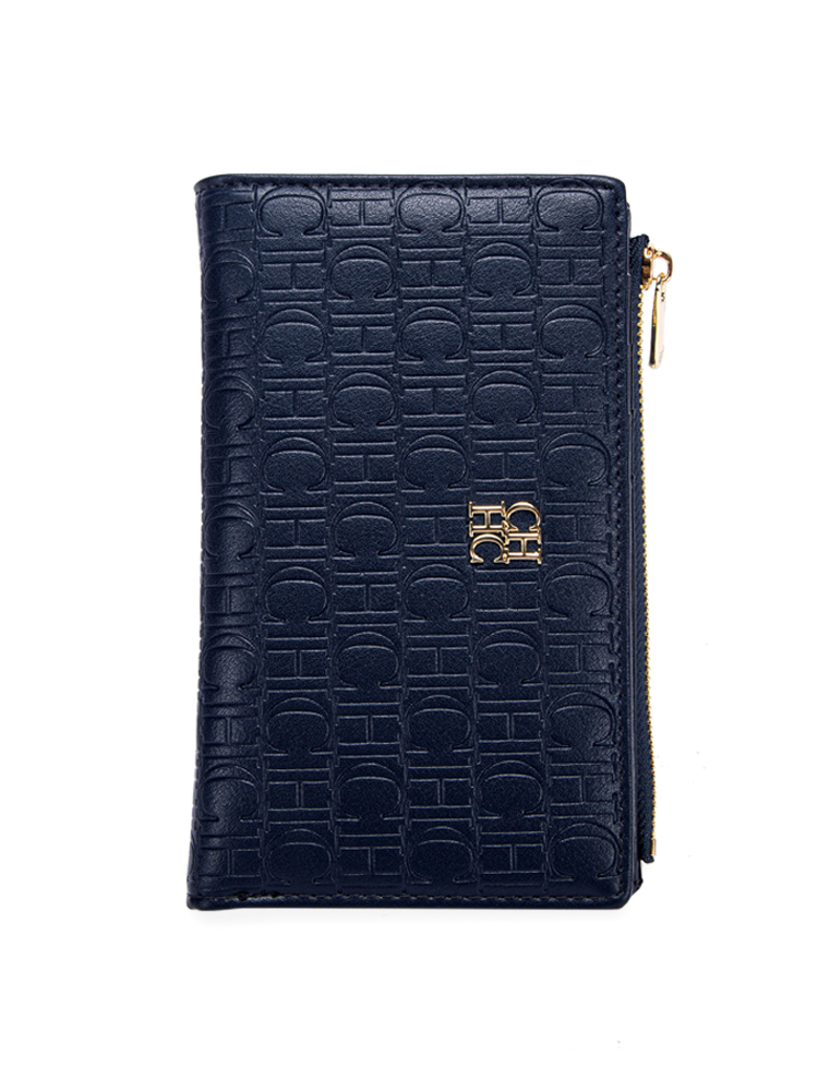 Women's Long Coin Purse Fashion Luxury Letters Solid Color Short Small Wallet Simple Square Portable Tri Fold Wallet for Ladies