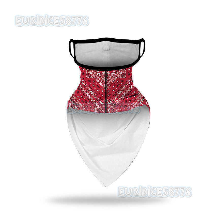 Ethnic Style Adult Ear-hanging Mask Can Be Paired for Sun Protection Anti-slip Casual Sports Accessories H250819