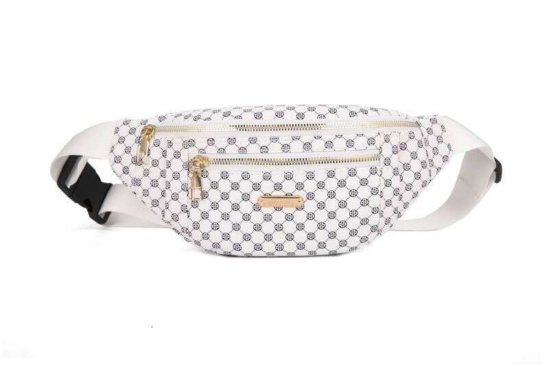 Fanny Pack Fashion Brand Printed Breast Outdoor Sports Single Shoulder Crossbody Multi-functional Women's Bag