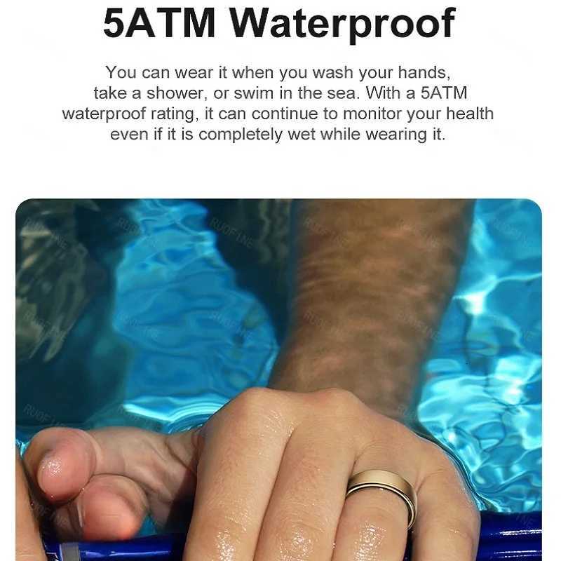 2025 New Couple Rings R10 for Women and Men Stainless Steel Smart Ring Sleep Tracker Fitness Health Monitor for iPhone and Android W250819