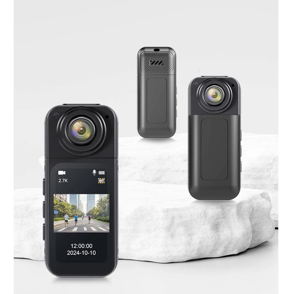 2.7K 180° Mini Cam 2.7K Thumb Sports Camera 1.4 Inch WiFi 180°Action Camera For Motor Cycling Recorder Outdoor Mini Cam Pet Vlog 250813