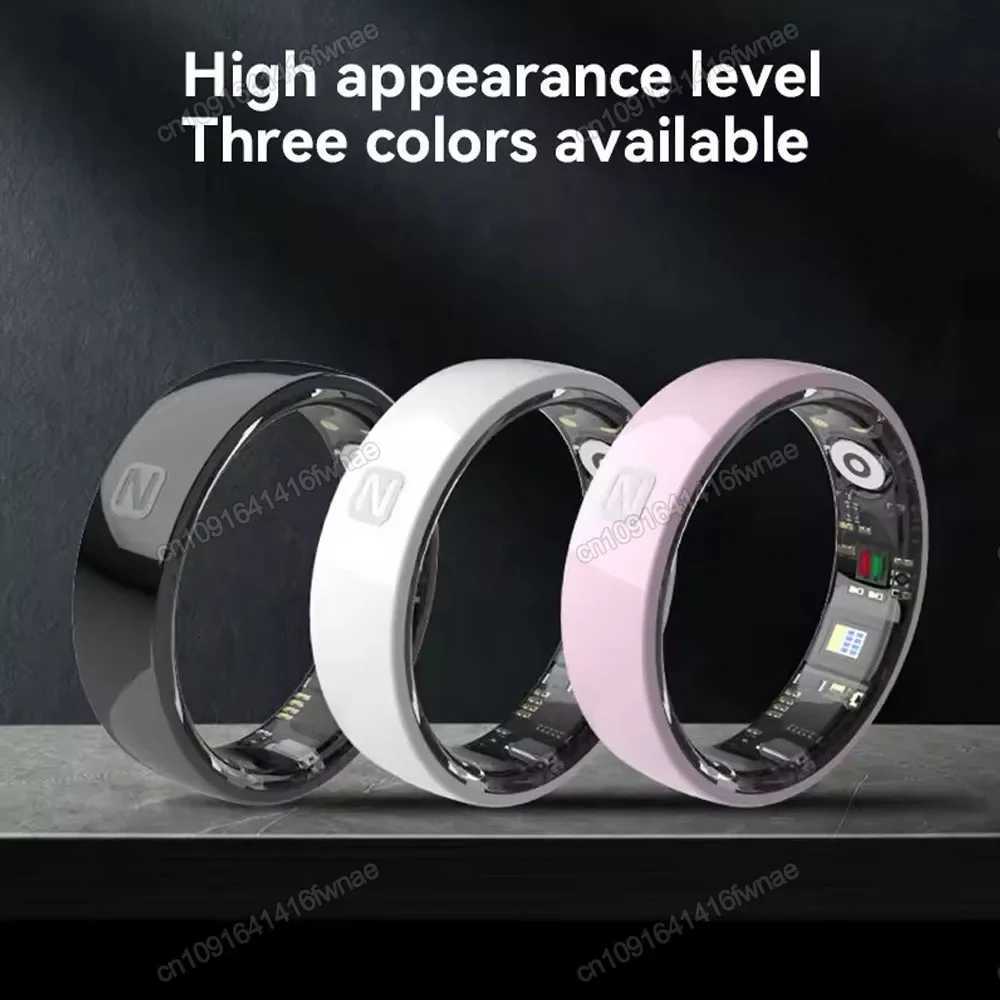 NFC Sport Smart Ring Waterproof Health Monitor Ceramic SmartRing Sleep Monitor Smart Control Photo AI FamilyRing for Ring W250819