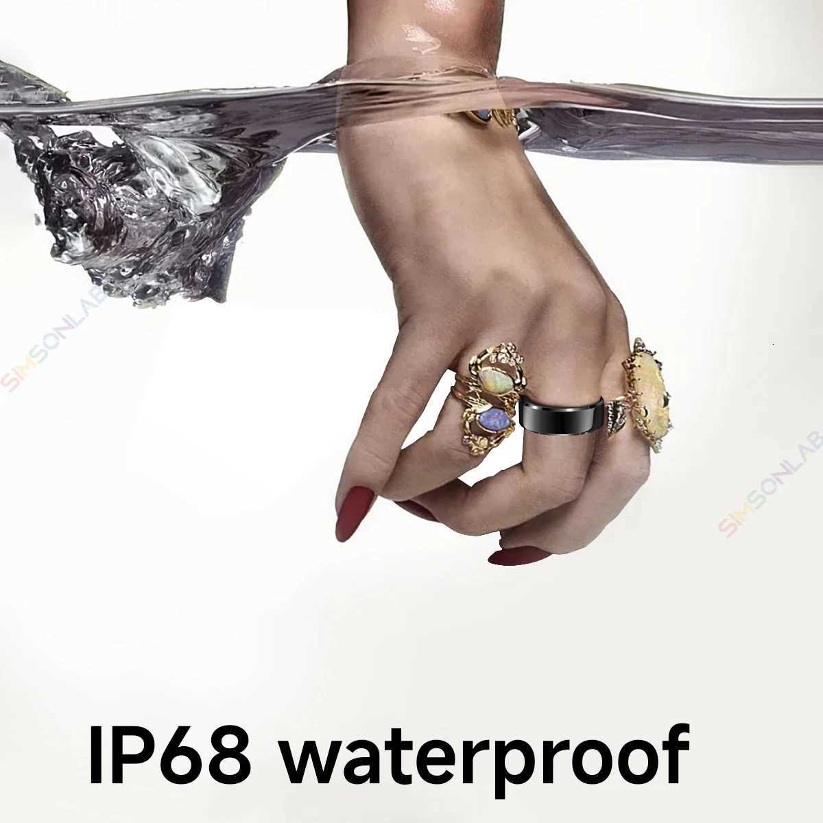 2025 New Smart Ring Sleep Monitor Health Detector IP68 Waterproof Motion Tracker Large Battery R06 Men Women Holiday Gifts Ring W250819