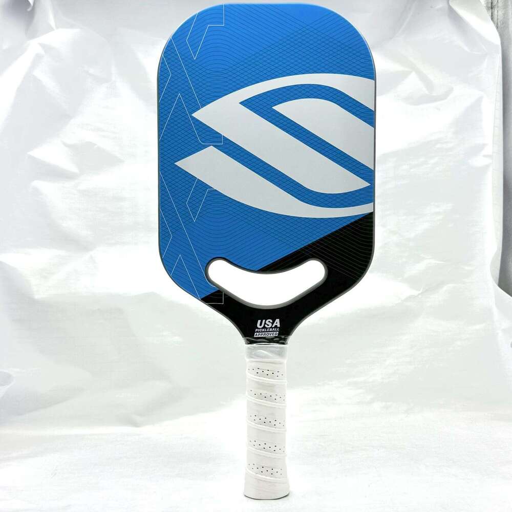 Professional USAPA Certified T700 Carbon Fiber Heat Pressed Smile Hole Rimless Pickleball Paddle