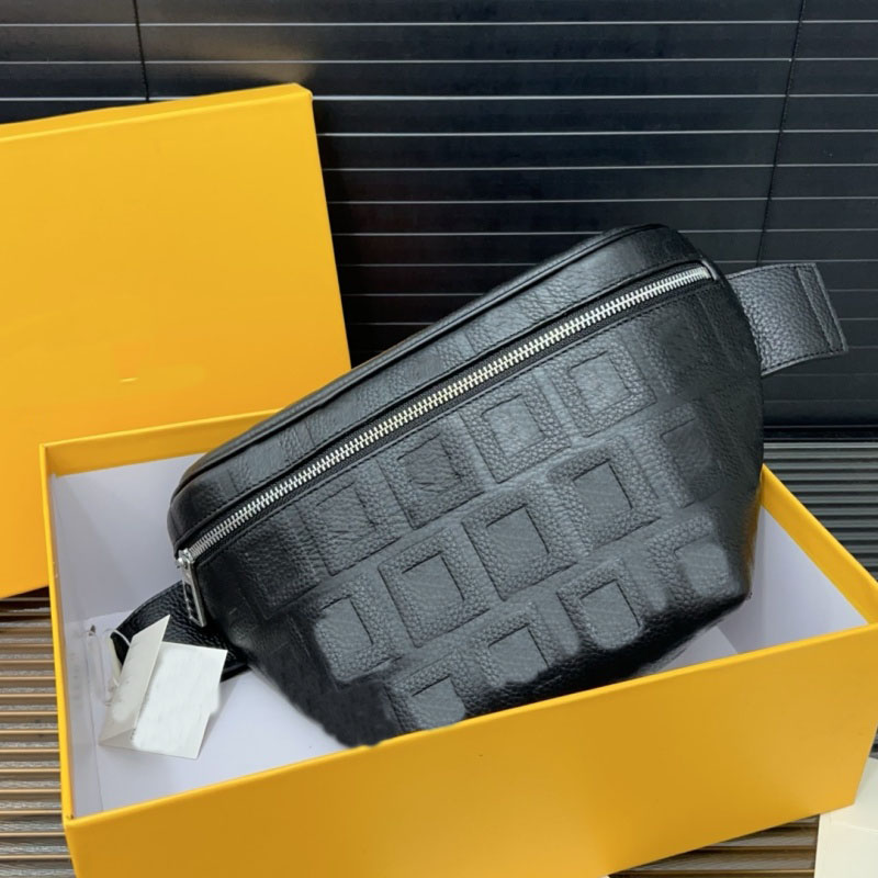 Fashionable Men Belt Designer Waist Bags Casual Fannypack High Quality Man Bumbag Portable Classic Letter Printing Crossbody Bag