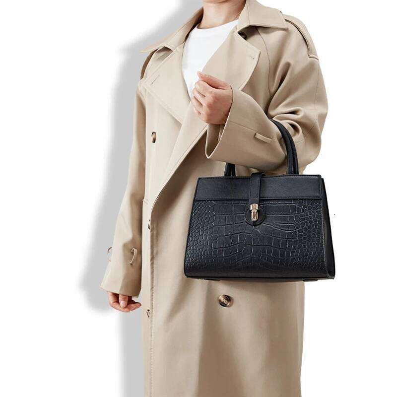 Designer Bags Tote Bag For Women Faux Leather Crocodile Print Senior Large Capacity Single Shoulder Crossbody New Handbag Top Handle Satchel Luxury Ba