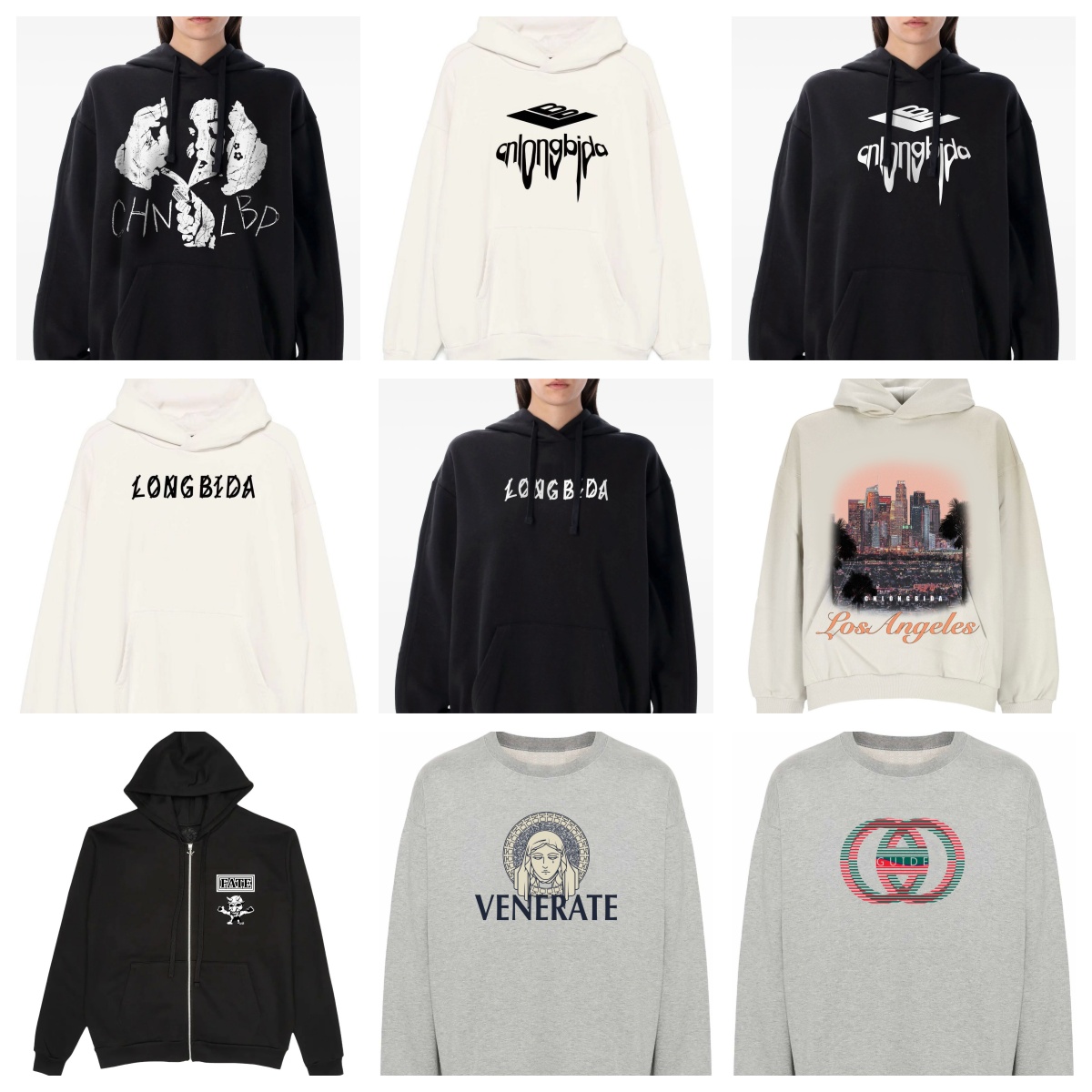 Men's Designer Hoodies, Cotton Fabric, Printed Craft, Unisex: Mixed Tees & Hoodies, Loose, Street - Inspired, Euro - Amer Looks, Seasonal Outfits