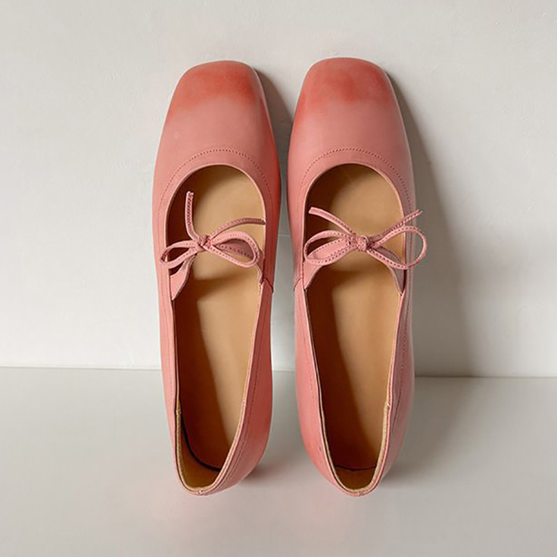 designer shoes bowknot ballet flats loafers womens spring summer fashion shallow mouth comfort soft non-slip mary jane shoes size 35-40