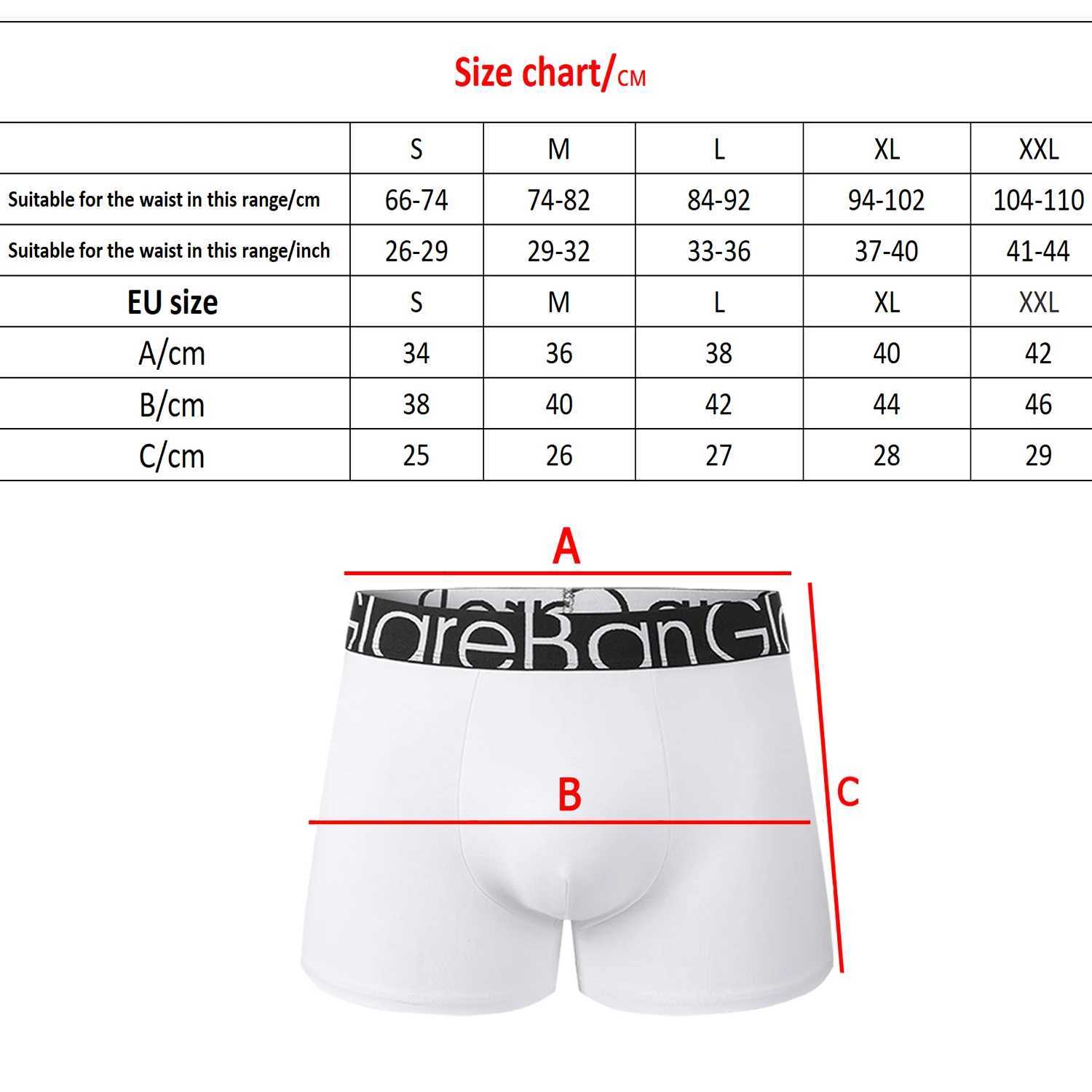 6pcs Pack White Cotton Boxer Men Underwear Male Brand Panties And Underpants For Men Luxury Set Shorts Box Slips Brand Briefs W250819