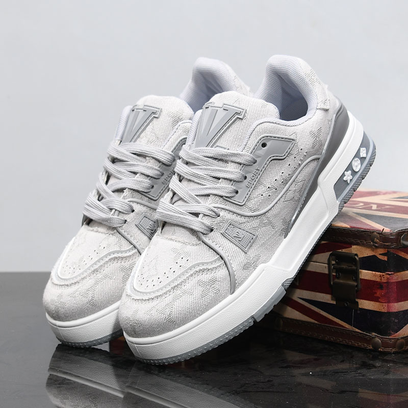 New casual shoes summer breathable canvas shoes men's shoes trendy versatile couple platform sports dad shoes