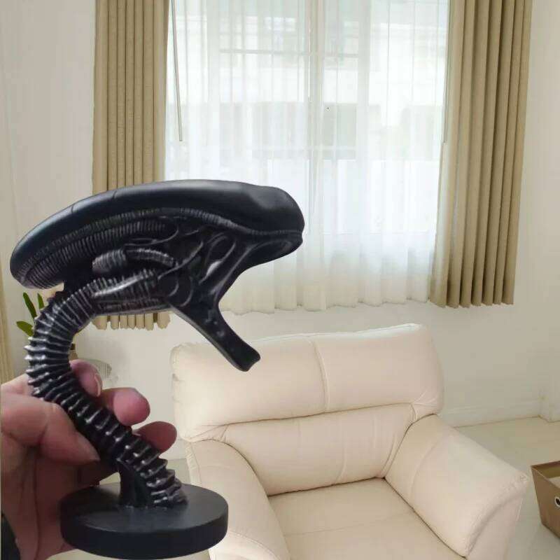 2025 Uniquely designed alien creature bedroom home lamps, resin decorative items and ornaments