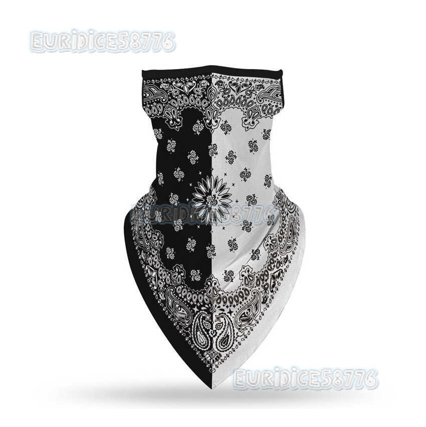 Outdoor Cycling Mesh Cooling Outdoor Cycling Insect-proof Mask Multi-functional Triangle Scarf Good Elasticity Mask H250819 I415