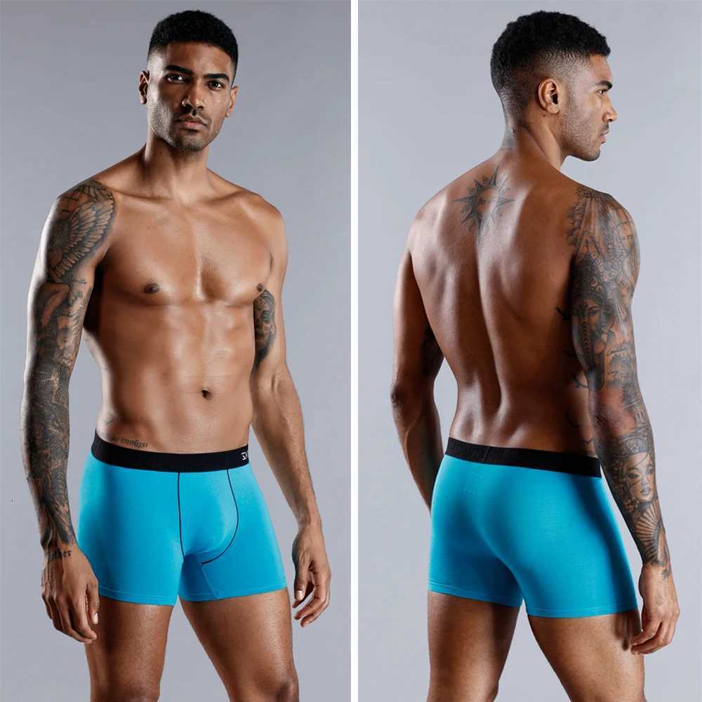 6pcs Cotton Mens Panties Sexy Underwear For Men Boxer Briefs Elastic Band Boxers Mens Underpants Shorts W250819