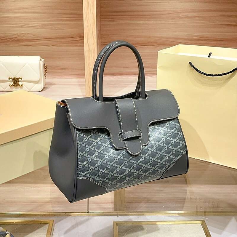 Designer Bags New fashional brand Tote Bag With Geometric Pattern And High Quality Leather single-shoulder light luxuty large capacity tote handbag