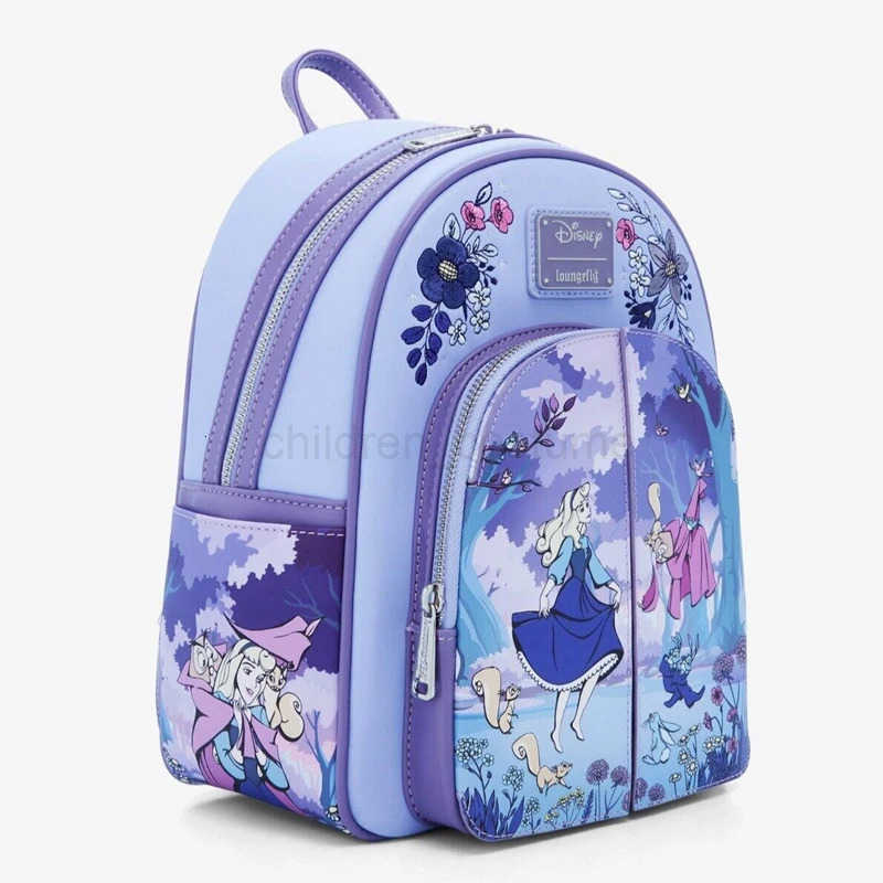 Disney Loungefly Sleeping Beauty 65th Anniversary Mini Backpack Princess Aurora Dancing Backpack W250819