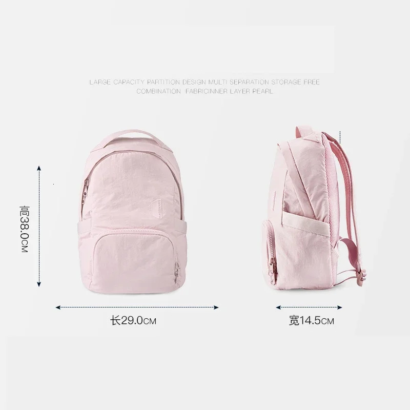 BAGSMART Fashion 13in Laptop Backpack Women School Bag for Teenager Girls College Backapck Female250813