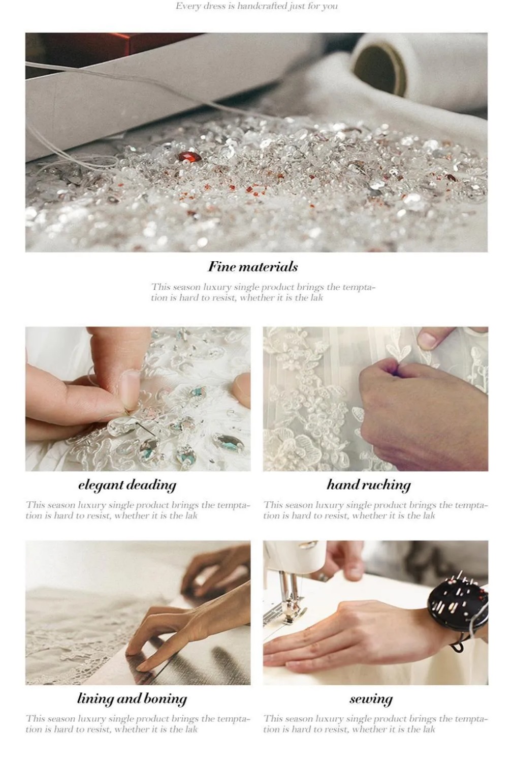 White A-line Wedding Dresses Satin Buttons Beaded Lace Appliques Floor Length Short Sleeves Bridal Train Custom Made High Neck Lace Train Sequins Wedd