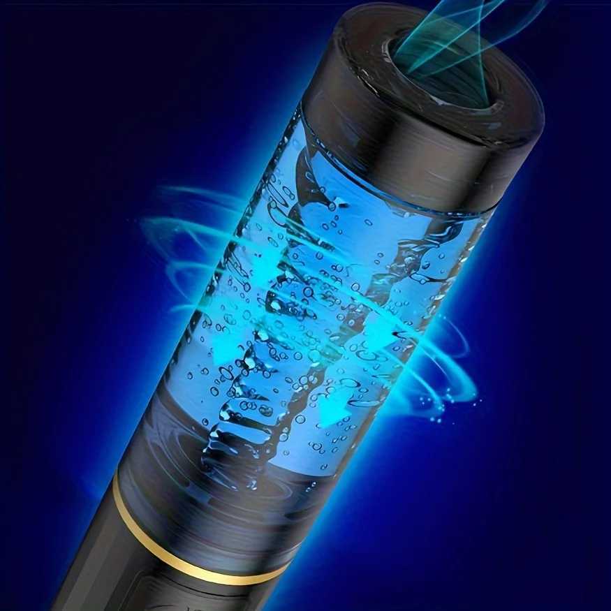 Automatic Vacuum Penis Enlargement Extend Pump with Suction Modes Men Sex Toys 10 Thrusting Rotating Quiet Penis Enlargement XJ250819