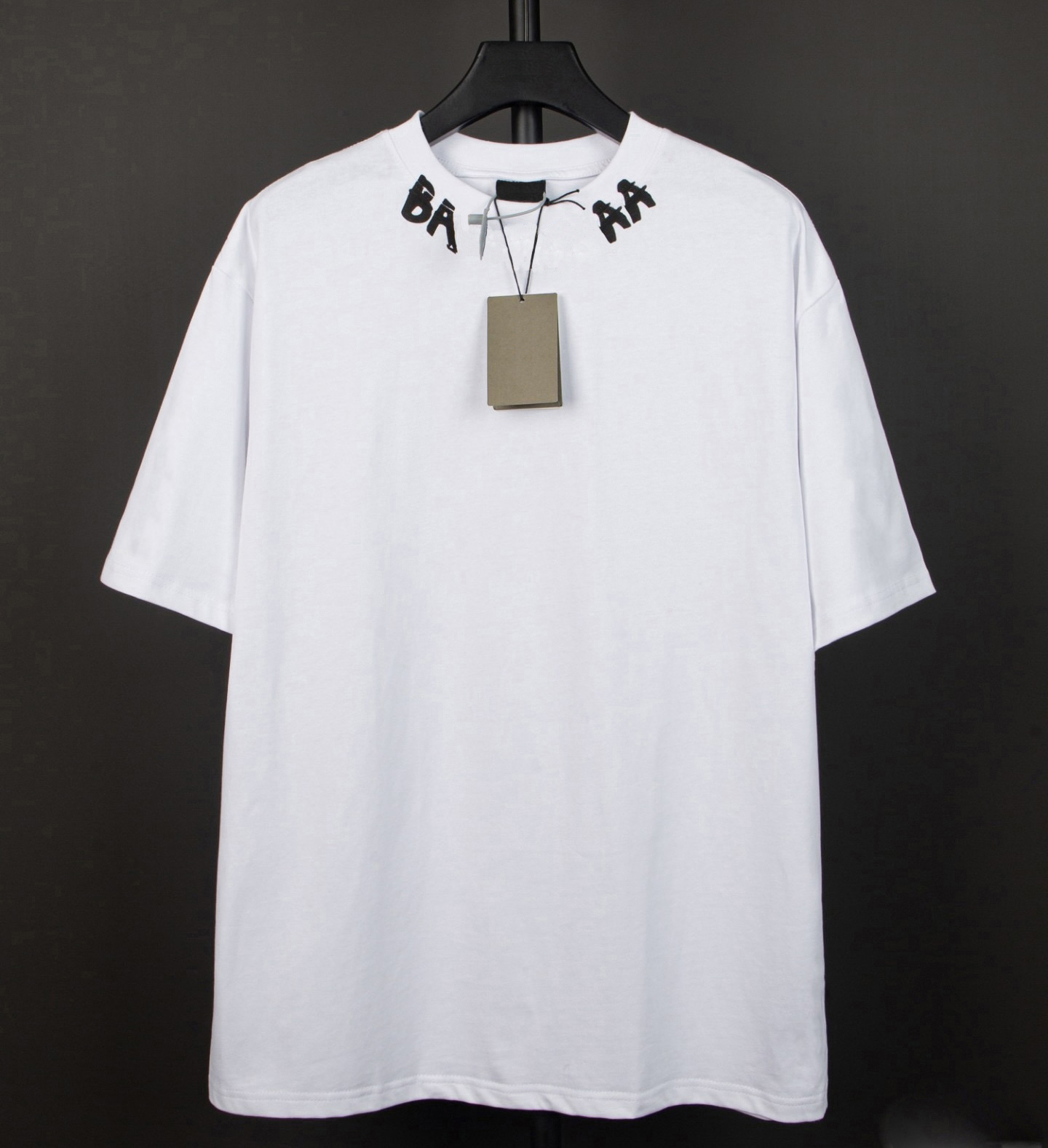 Designer brand T-shirt, top-quality pure cotton short-sleeved fashionable shirt, simple letter print, summer casual men's clothing size S-XXXXXL