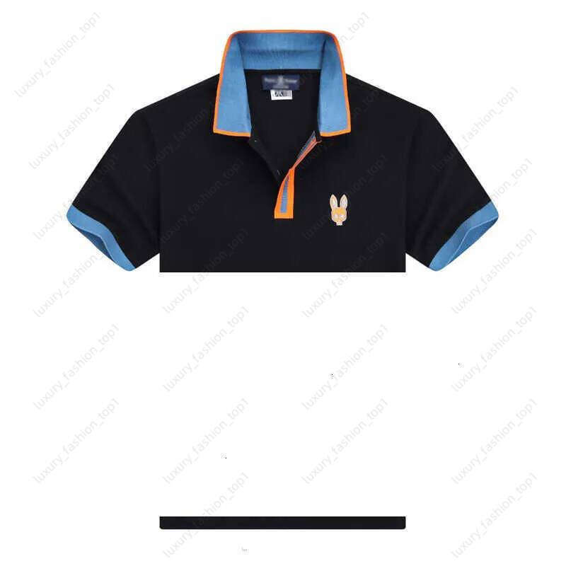 bunny shirt physcho Mens Designer Embroidery Polo Shirt Shirts Tshirt T-Shirt American Streetwear Cotton Short Tees Bad Bunny Tshirt Golf Clothes Tops 395