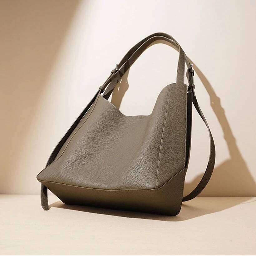 AVRO S MODA Trend Brand Fashion Women S Shoulder Genuine Leather Bucket Bags Tote Crossbody Ladies Design Elegant Bag