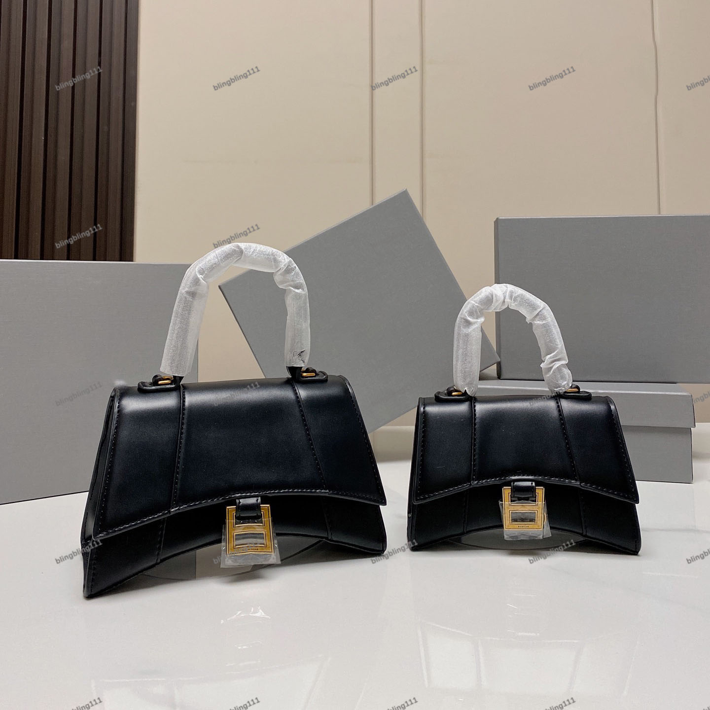 Designer Bag Luxury Shoulder Bag Fashion Cross Body Bag GOLD Women's Vintage Underarm Handbag High quality leather Genuine Leather Versatile Portable Hourglass bag