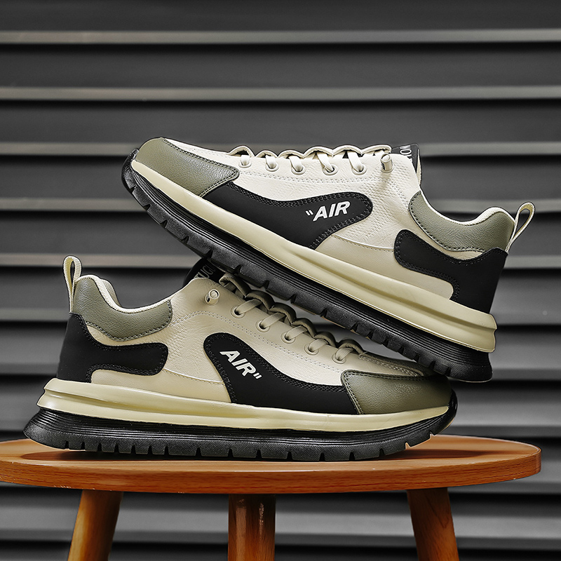 Men's summer fashion dad shoes 2025 new soft sole breathable sports running shoes men's retro versatile casual shoes