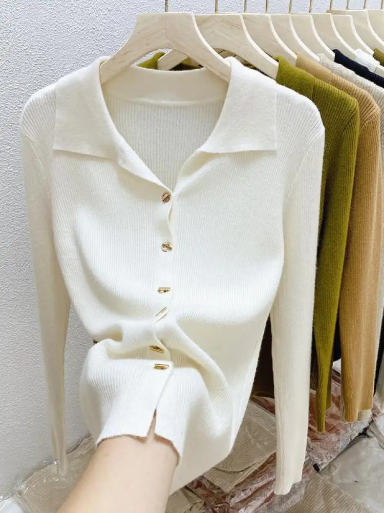 AOSSVIAO Women Cardigans Autumn Winter Single Breasted Knitted Sweater Spring Fashion Short Knitwear Solid Cardigan Jumpers 250819