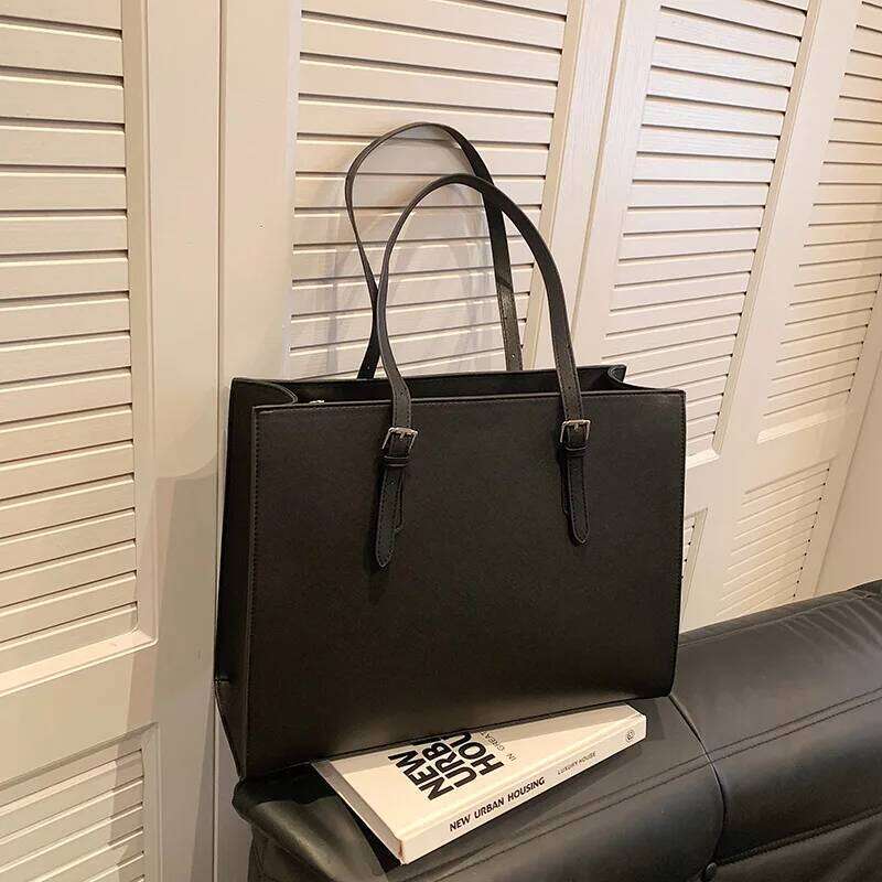 New Women Retro Tote Bags Messenger Handbag High Quality PU Leather Shoulder Big Casual Crossbody Bag