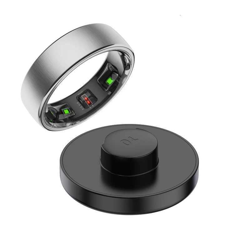 10 Smart Ring For Men Women With Wireless Charging Skin Temperature Health And Sleep Monitor Multi-Sport Modes For Android IOS W250819