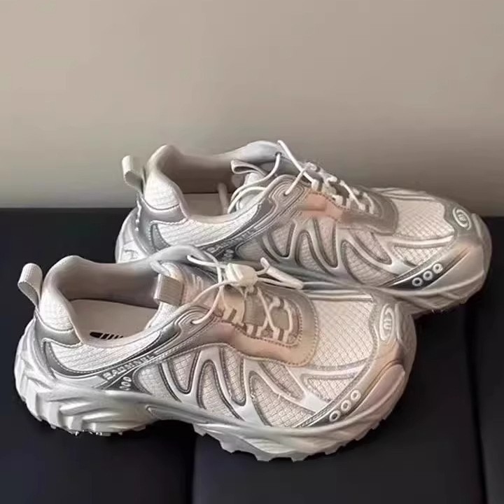 Daddy shoes female new fashion all-mesh surface breathable hiking outdoor casual shoes