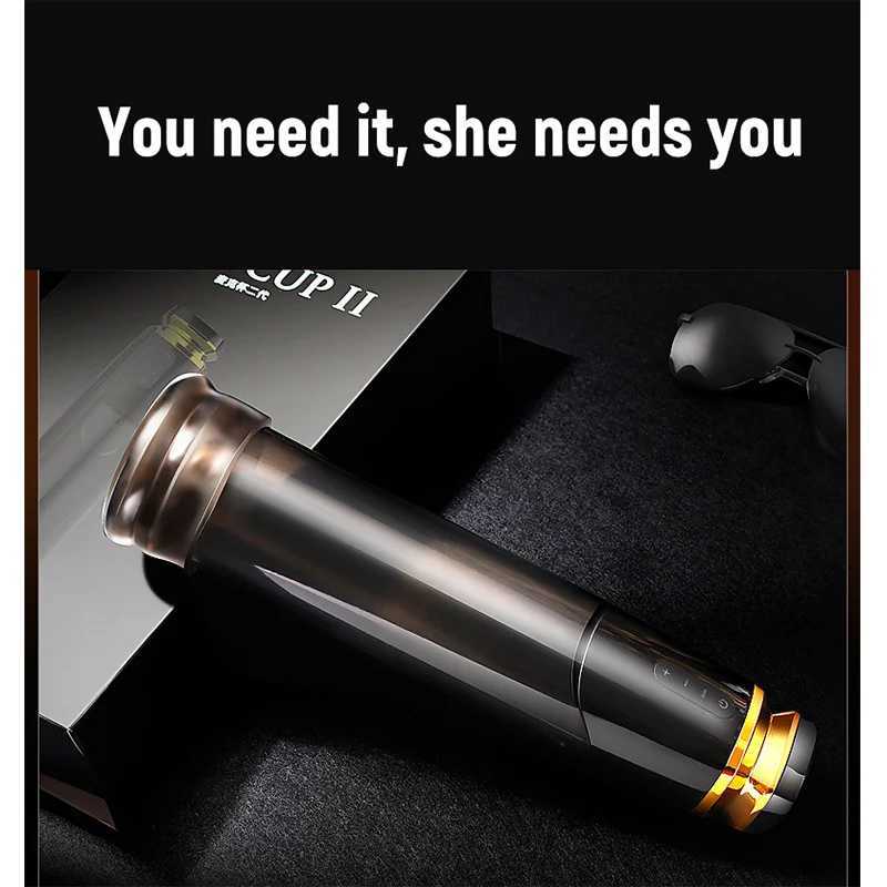 Electric Male Penis Pump Masturbator Vacuum Penile Extender Enlargement Enhancer Ring Sex Toy for Men XJ250819