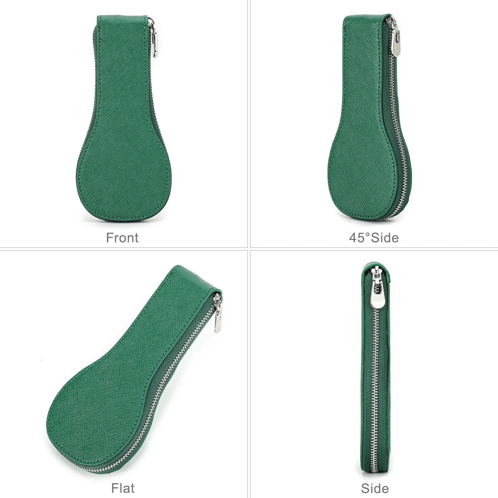 CONTACTS FAMILY Retro Style Single Slot Watch Case 100% Handmade Genuine Cowhide Leather Travel Portable Bag Display Organizer 250819