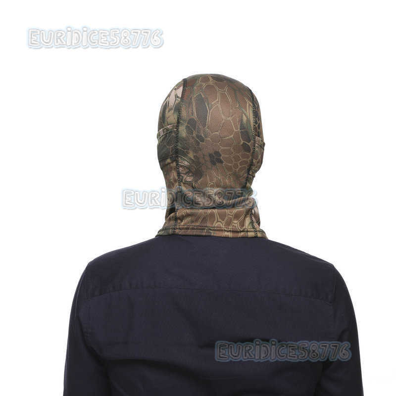 Camouflage Tactical Headgear Outdoor Riding Single Camouflage Headgear Breathable Single Mesh Outdoor Headgear H250819