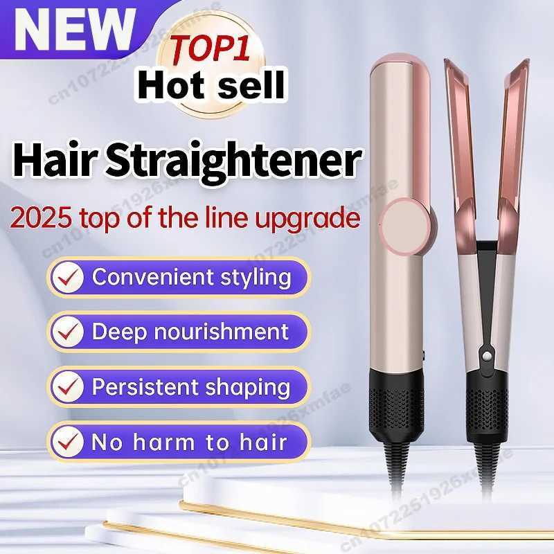 Professional 2 IN Hair Straightener Hair Dryer Negative Ion Hairdryer Iron Long-Lasting Styling Tool Best Gift For Women W250819