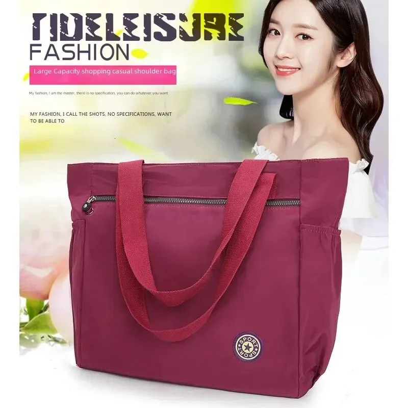 Waterproof Oxford Duffle Bag Large Capacity Women Travel Bags Shoulder Bag Valise Bolsa De Viagem Womens Handbags Shopping Bags 250814