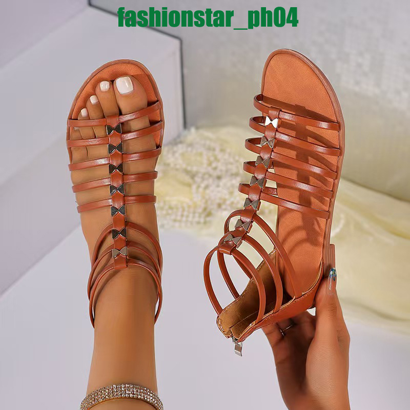 Designer slippers Women Sandals Women's Summer Breathable Increase Thick Bottoming Hollow Buckle Shoes Flat ground, sloping terrain