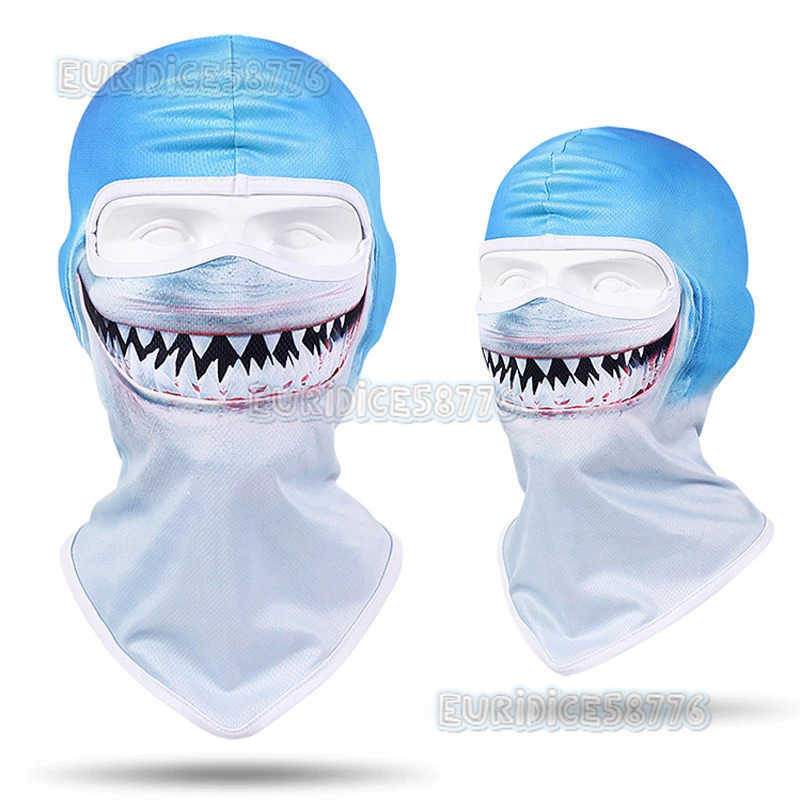 Animal Print Balaclava Kids Mascarillas Children Neck Warmer Gaiter Face Shield Outdoor Cycling Skateboard Ski Full Face Cover H250819