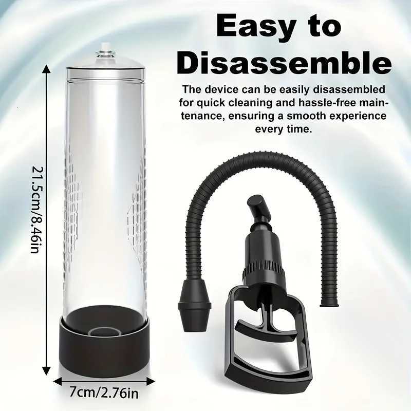 Male Cock Exercise Penis Toys Enlarge Penis Pump Penis Enlargement Extender Sleeve Penis Vacuum Pump Sex Toys For Men Enhancer XJ250819