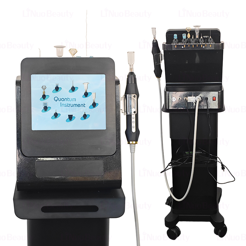 9 in 1 Cold Plasma Machine Ozone Shower Cold Plasma Device for Wrinkle Removal Acne Treatment Hair Regrowth Skin Rejuvenation